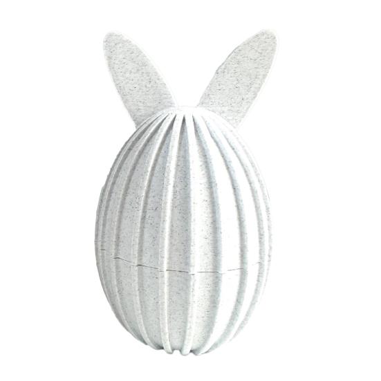 Заполняемое пасхальное яйцо, напечатанное на 3D-принтере, шарнирный гибкий пасхальный кролик с подвижными суставами для декора стола, наполнители для пасхальной корзины, подарки для детей и взрослых