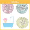 Thickening Oil-proof Shower Cap Reusable Blue/yellow/pink Polka Dot Spa Cap