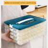 Multi-Layer Plastic Dumpling Tray for Quick-Frozen Storage