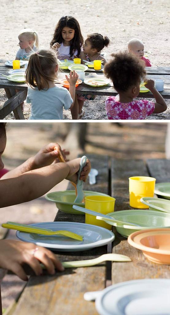 VIKINGTOYS Ecoline Обеденный набор 156522