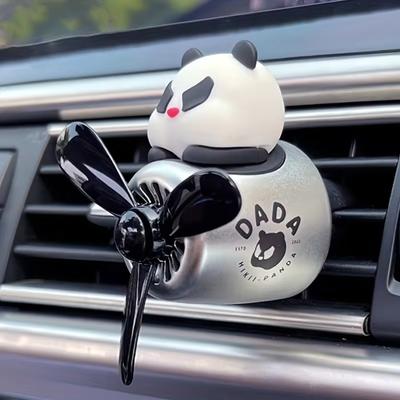 Пилот Панда Автомобильный Освежитель Воздуха Вентилятор Аксессуары Ароматерапия Декорация Аромат Запах Зажим на Вентиляционное Отверстие Парфюмерный Диффузор Распределитель Аромата