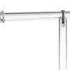 Clear Acrylic Round Bracelet Display Holder 2 Tier T-Bar Jewelry Display Bracelet Display Holder Stand Display Organizer
