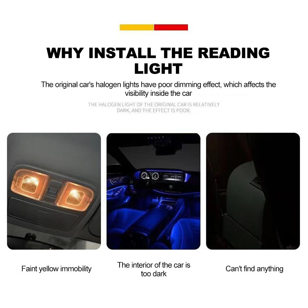 12 В-24 В COB Автомобильный светильник на крышу Автомобильный светильник в салоне Автомобильный купольный светильник Светодиодная панельная лампа Аксессуары для салона автомобиля