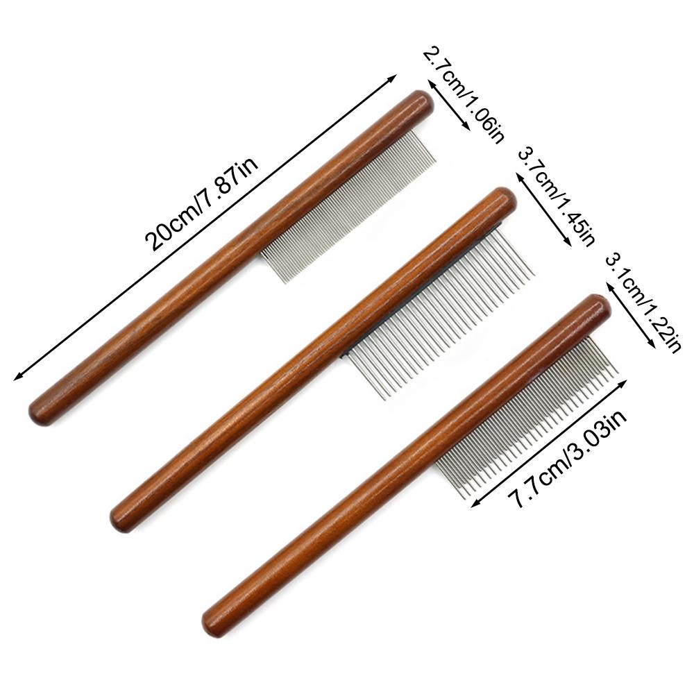 Cat Comb Cat Comb Brush Long Hair Cat Needle Comb Open Knots To Remove Floating Hair Accessories Pet Row Comb