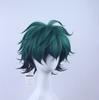 Мой Герой Академия Изуку Мидория Парик Boku No Hero Academia Косплей Волосы Изуку Мидория Деку Парик Косплей Парик + Парик Кепка