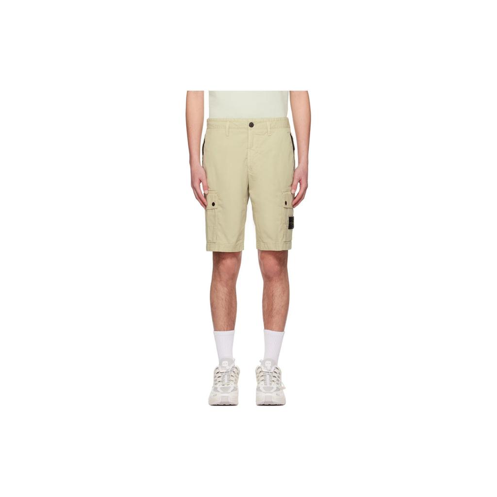 STONE ISLAND Бермуды с нашивкой-компасом, длиной до колена, Cargo 8015L1110-V0051