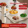 Fast Heating Food Electric Warming Tray Foldable Food Warmer Plate with Adjustable Temperature Control Keeps Food Hot Constantly
