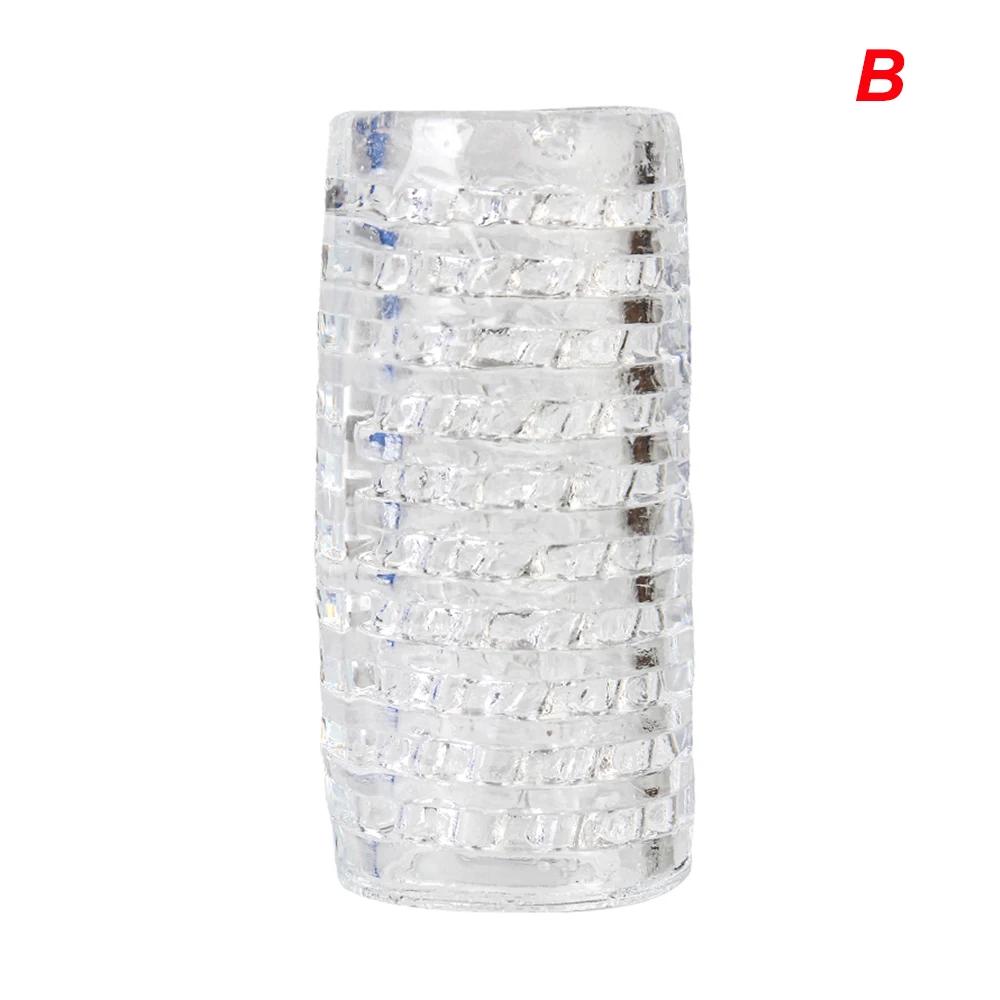 Мужской мастурбатор, вакуумная помпа для пениса, секс-игрушка для мужчин, прозрачная, реалистичная вагина, тренажер для головки пениса, рукав для пениса, упражнение для продления, эротические игрушки