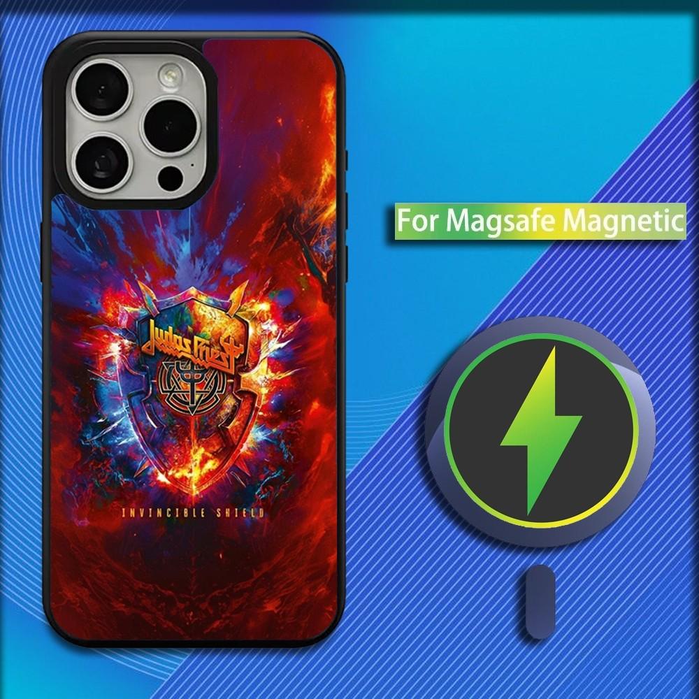Rock Band J-Judas Priest Phone Case For iPhone 16,15,14,13,12,11,Plus,Pro,Max,Mini Magsafe Magnetic Wireless Charging