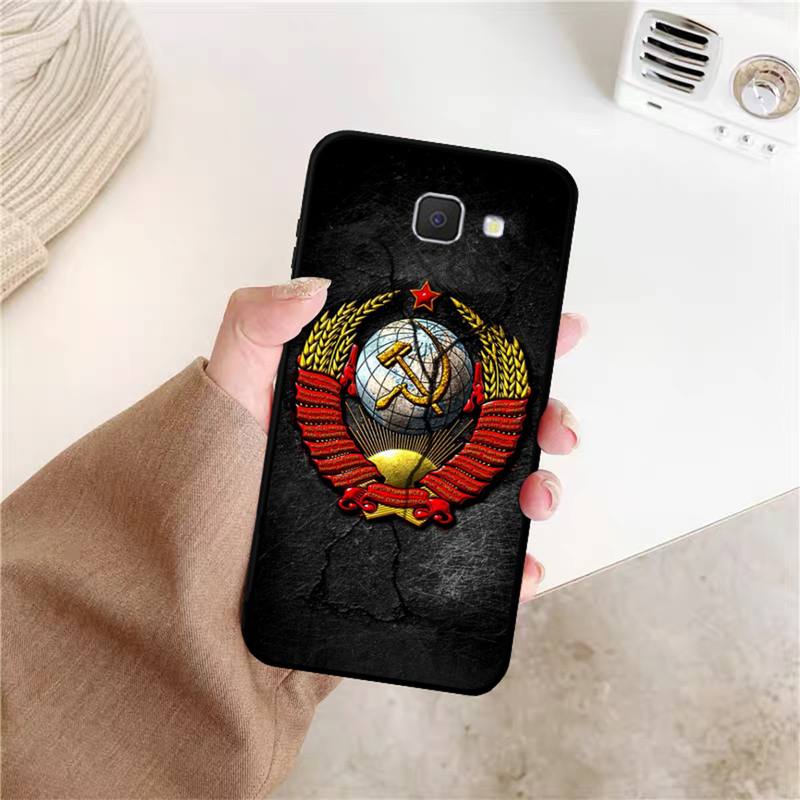 Винтажный чехол для телефона СССР CCCP для Samsung J8 J7 Core Dou J6 J4 plus J5 J2 Prime A21 A10s A8 A02