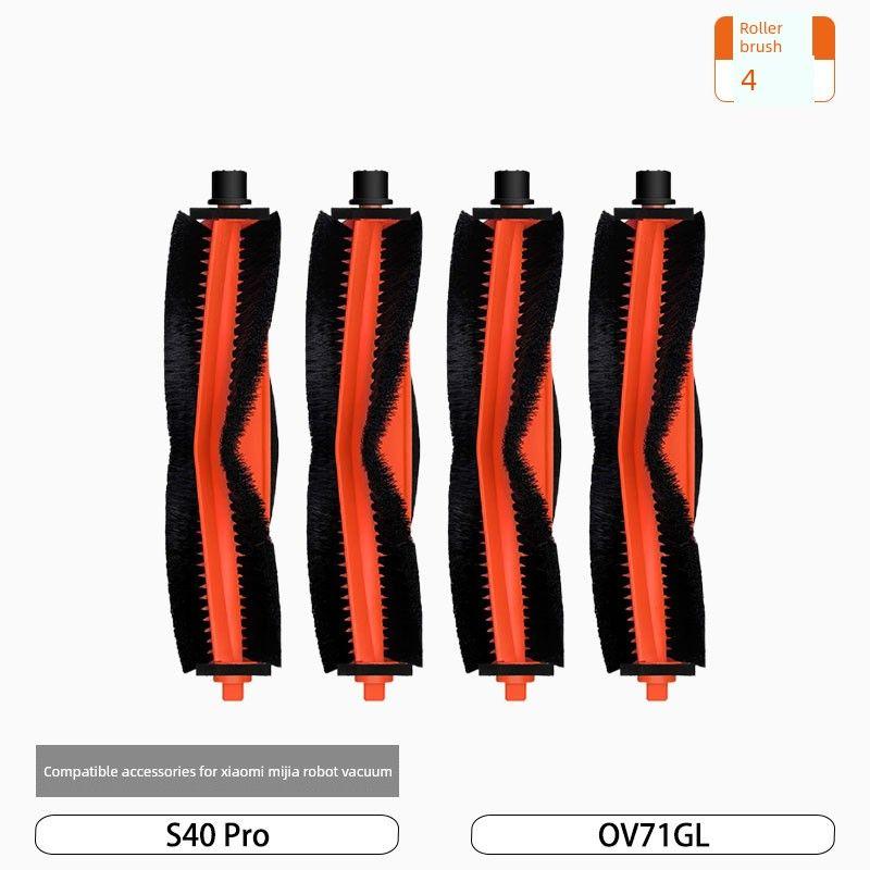 Compatible with Xiaomi S40 Pro Robot Vacuum Cleaner Ov71Gl Accessories: Side Brush, Filter, Mop, Cleaning Fluid, Consumables