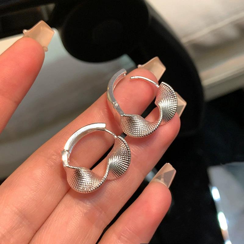 Классические простые геометрические круглые большие серьги-кольца для женщин, преувеличенные круглые серьги невесты, свадебные украшения, аксессуары