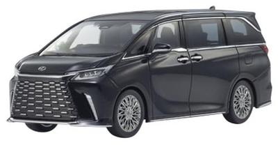 Kyosho Оригинальный масштаб 1/43 LEXUS LM 500h (Графитовый черный металлик, 4-местный черный) Готовая модель KS03924GBK