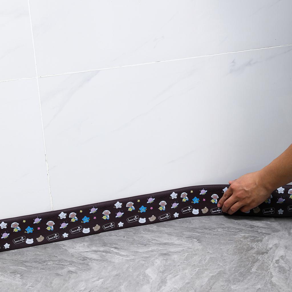 2M водонепроницаемый корпус самоклеящийся плинтус линия 3D настенная наклейка утолщенная антистолкновительная декоративная линия детский уголок