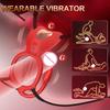 Wearable Vibrator 10-Frequency Vibration Penis Ring Clitoris Stimulator With G-Spot Clitoris Penis Anal Massager Couples Sex Toy