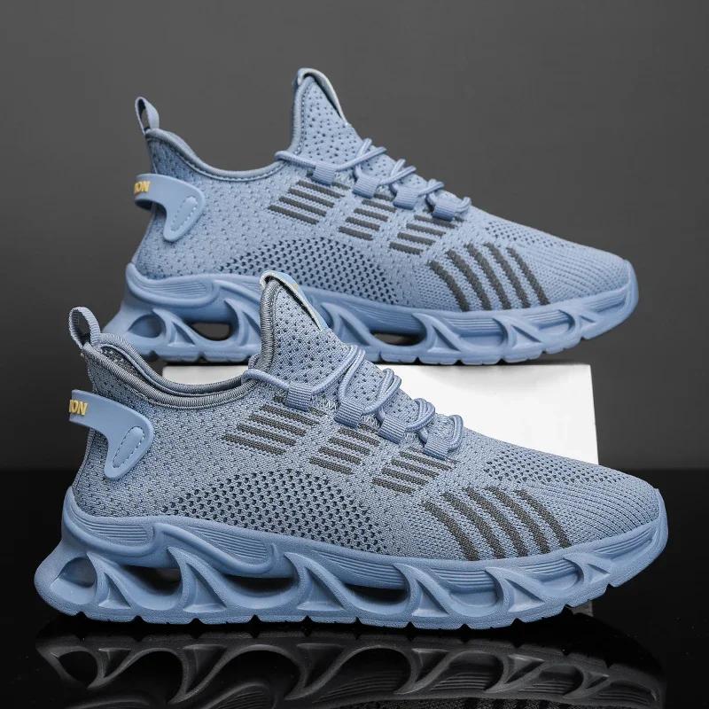 Man Trainers Running Shoes Breathable Sports Sneakers Outdoor Non-Slip Sneakers Couple Casual Comfortable Running Shoes 39-46