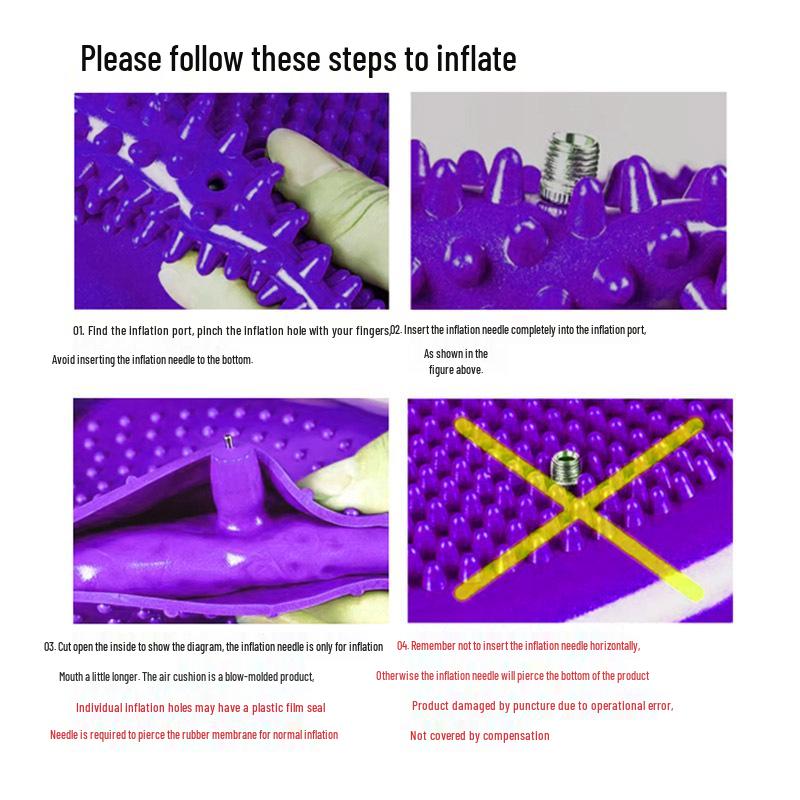 Диск для баланса для йоги: Взрывобезопасная надувная подушка для фитнеса и массажа