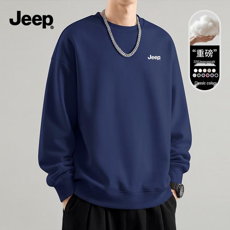 JEEP Men's Casual Autumn Pullover Sweatshirt