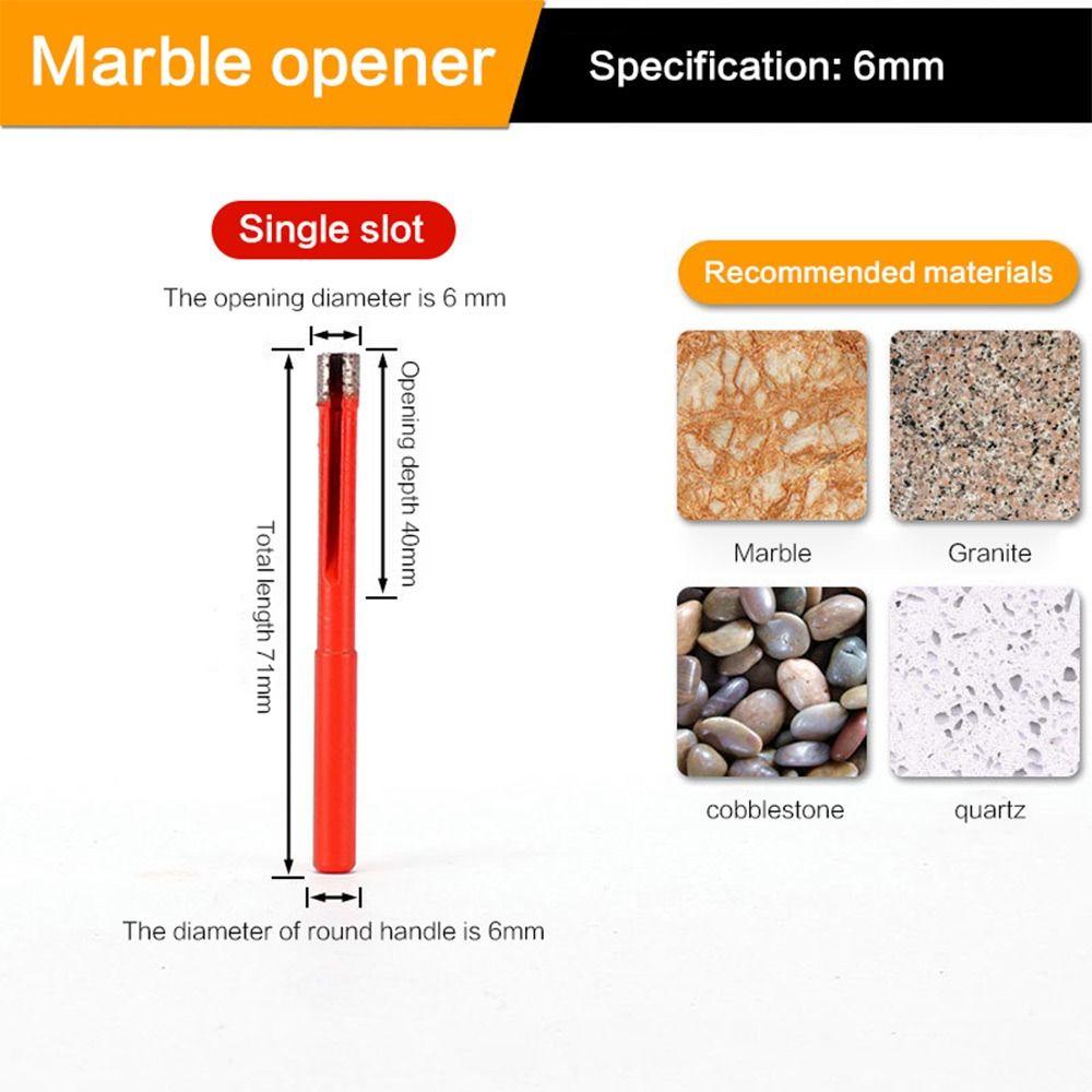 Штамповочный инструмент Отверстие для сверления гранита Биты для плитки Сверла Коронки Алмазная кольцевая пила для мрамора
