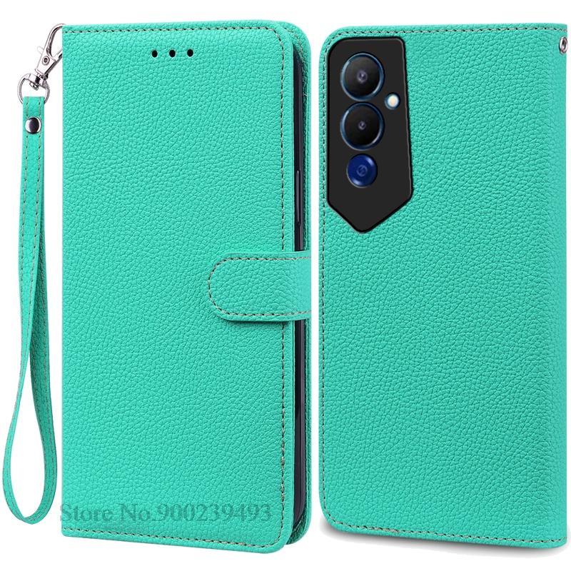 Чехол Pova 4/Pova 4 Pro для Tecno Pova 4, чехол-кошелек, кожаный откидной чехол для Tecno Pova 4 Pro, чехол для телефона, чехол Fundas