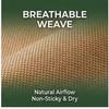 Wormwood Ice Silk Cooling Mat 3-Piece Set Washable Fitted Sheet for Home Dorm Summer