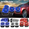 New 3Pcs/set Universal Non-Slip Aluminum Manual Transmission Car Pedal Cover Set Kit Pedali Red/Blue/Silver Car Accessories