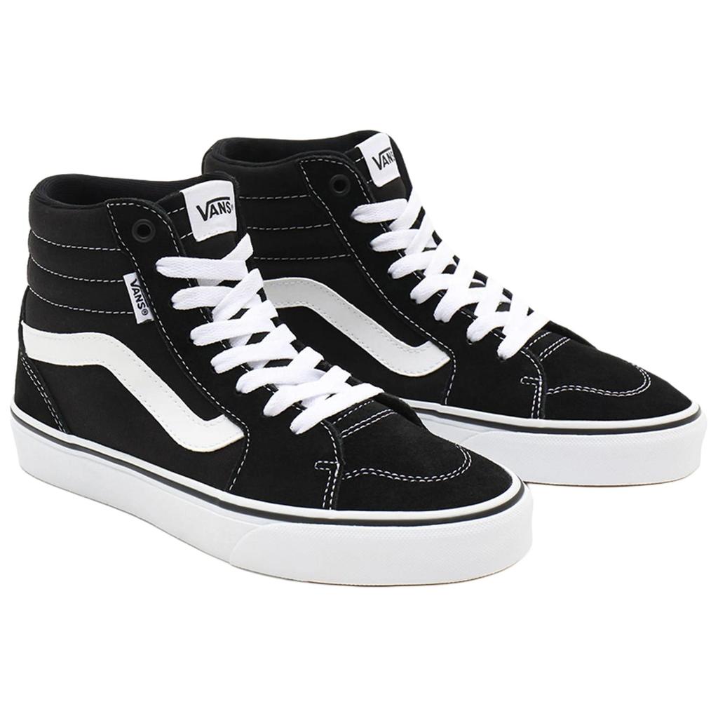 Vans Filmore Hi Удобные Мягкие Низкие Высокие Кеды для Скейтборда Мужские Кроссовки Черные VN0A5HZLIJU1