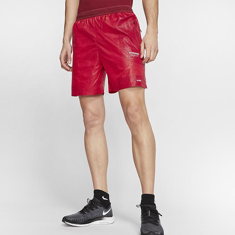 Nike Шорты для бега и тренировок с логотипом X Gyakusou, мужские, красные, CU4389-677