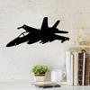 Stunning 1pc Aesthetic Wall Decoration! Retro Metal Hanging Ornament. Jet Fighter Wall Art. Metal Wall Sign. Coffee Sign. Art.
