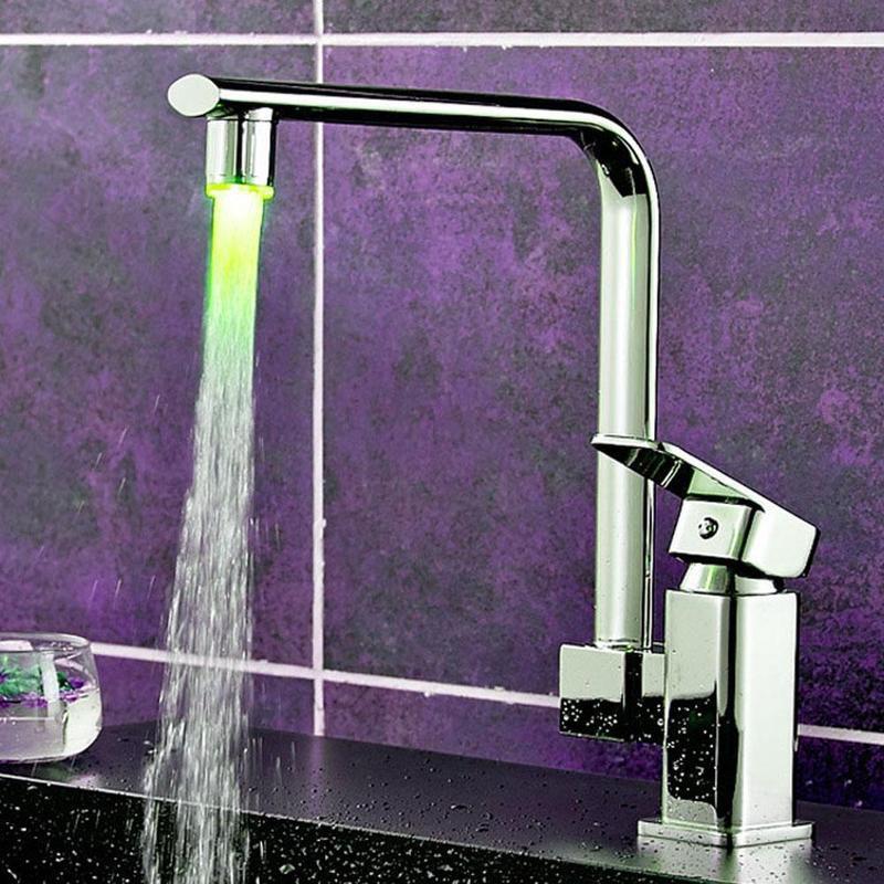 Glow Fantastic Water Tap RGB Temperature Control Led Light Sensor Light