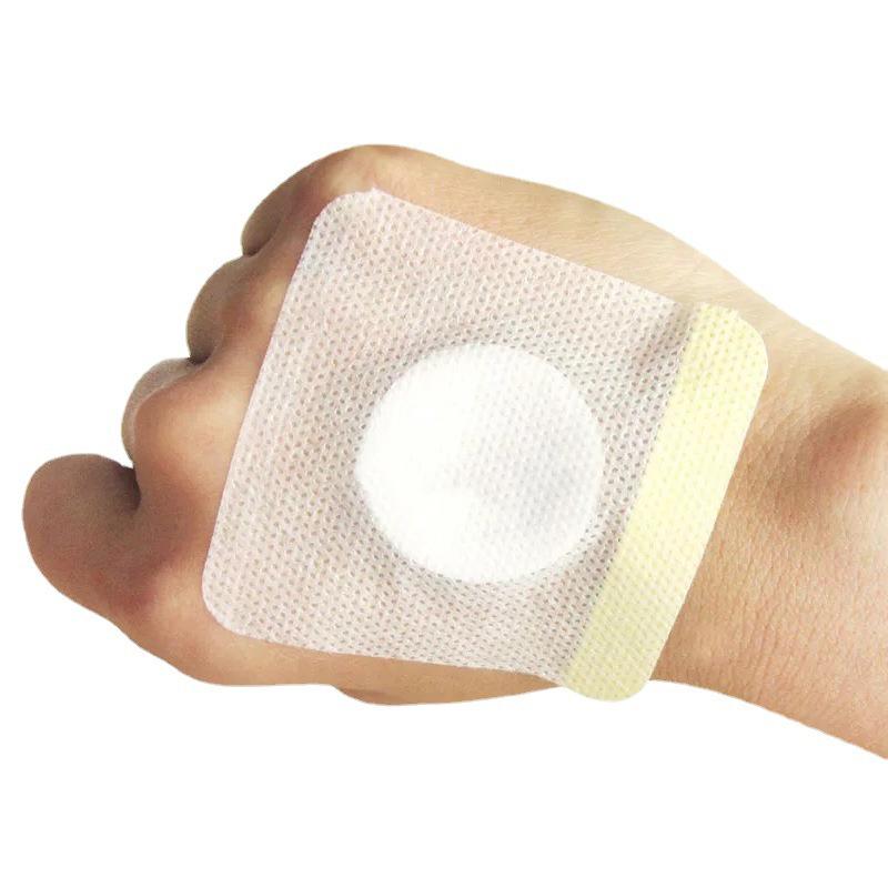 Одноразовые пластыри с касторовым маслом на пупок Самоклеящаяся повязка на пупок Одноразовые пластыри с касторовым маслом из спанлейса Наклейка на живот