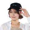 [14+ ICHIYON PLUS] Linen Blend Cursive Embroidered Cap  103645-131-103