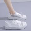 Fashion Summer Women Lace Casual Shoes Woman Breathable Mesh Sneakers Flats Platform Floral Loafers Comfort Shallow Walking Shoes 35-40