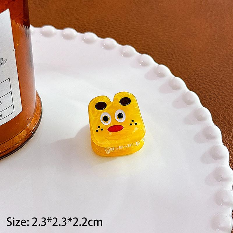 Изысканные милые ацетатные заколки для волос с изображением морских животных, маленькие коготки для волос