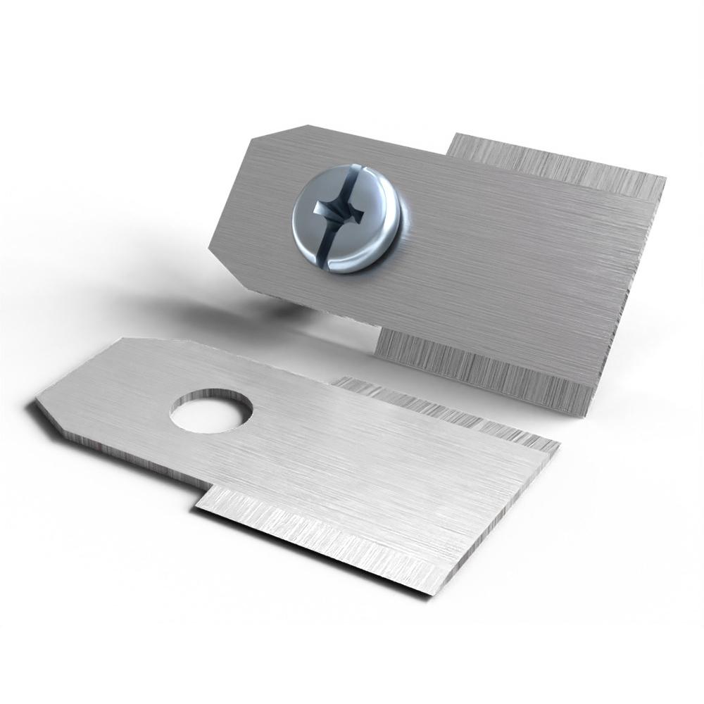 30 шт. для газонокосилки Husqvarna, сменные режущие лезвия из нержавеющей стали, 35x18 мм