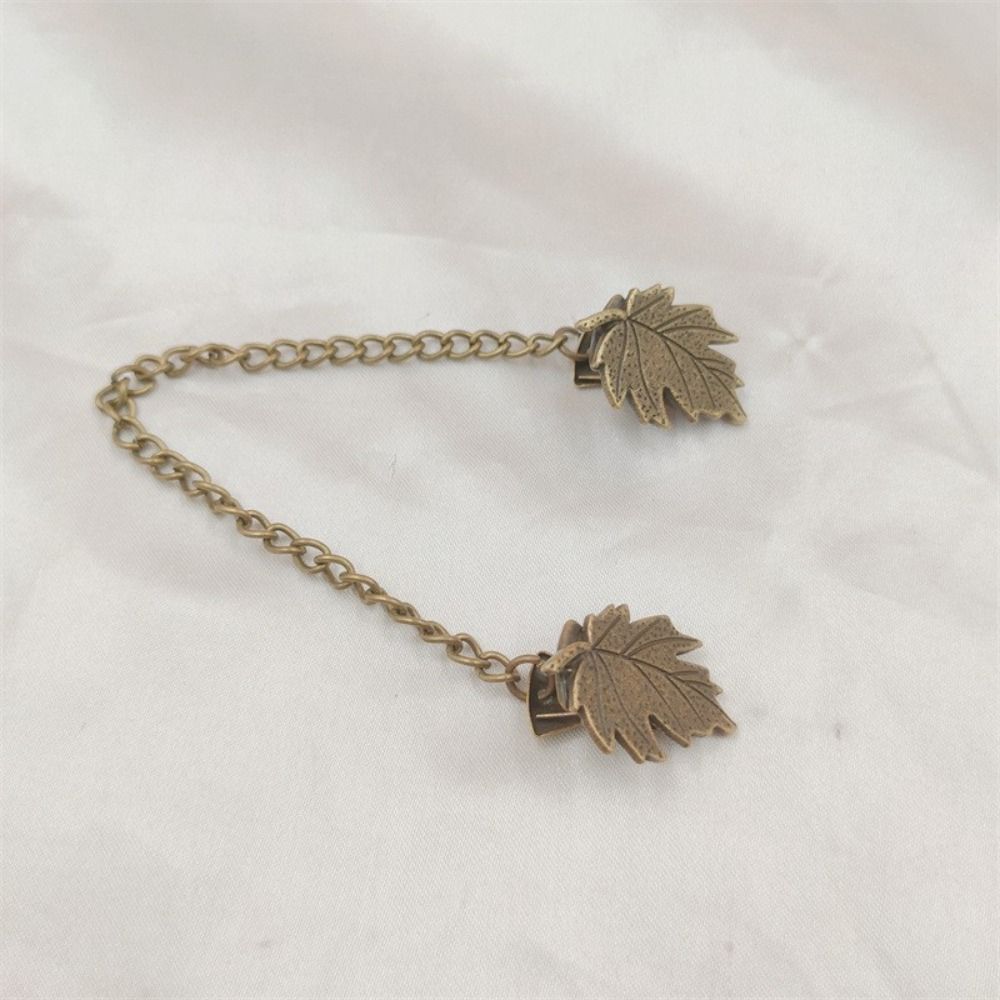 Retro Gentleman Tassel Brooch Grace Suit Shirt Collar Chain Suit Brooch High End Banquet