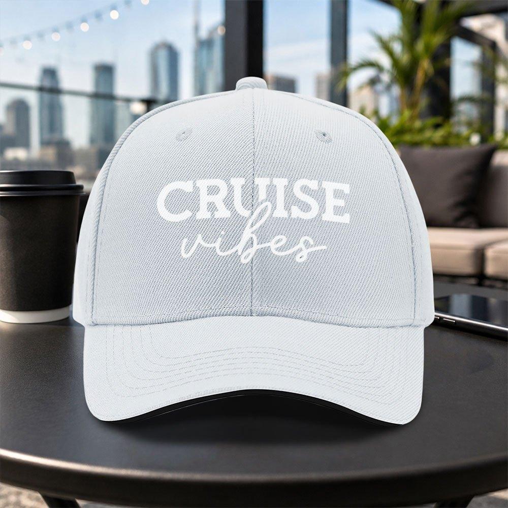 Versatile Casual Cruise Vibes Sandwich Cap Unisex Lightweight Adjustable Baseball Cap For Travel Parties Daily Wear
