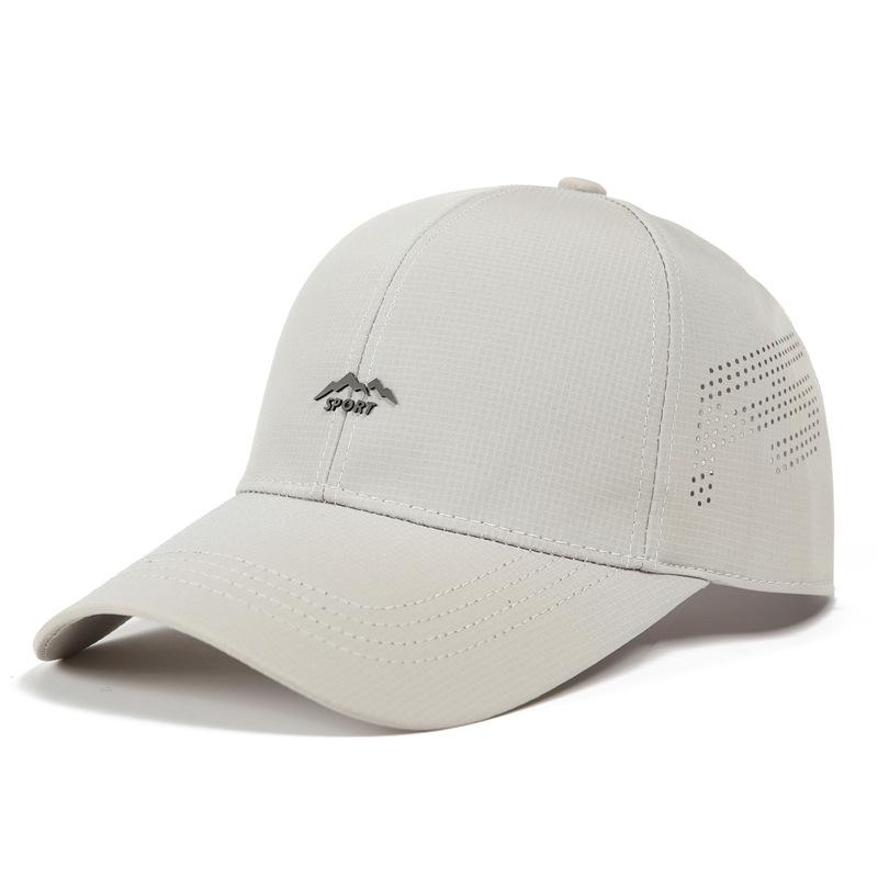 Men'S Baseball Cap Spring And Summer Thin Mesh Breathable Cap Outdoor Sun Protection Visor Middle-Aged And Elderly Hat