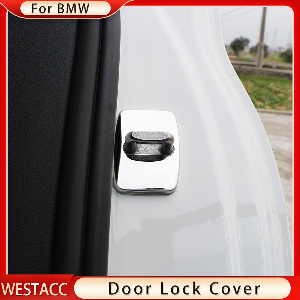 4 шт./компл. наклейка на крышку замка двери автомобиля для BMW X1 X3 X5 X6 E70 E71 E91 E92 E93 F20 F15 F13 M3 E34 X5 E53