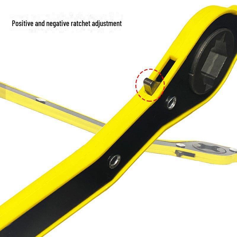 Автомобильный домкрат с трещоткой: Инструмент для снятия шин ножничного типа, облегчающий труд