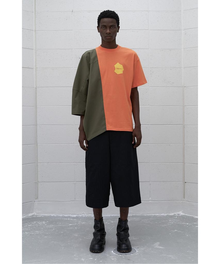 RECODE (Re;Code × Objects Iv Life By Daniel Arsham) Half Fabric Mixed Top R0Tax25220Whx