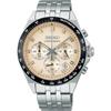 SBTR045 (SEIKO SELECTION S Series Quartz Chronograph Men's Metal Band) Round Watch Silver
