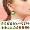 Рождественские милые серьги с рисунком Грин-ч, подарок для женщин и девочек, день рождения/День Святого Валентина/юбилей