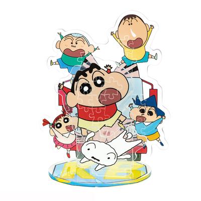 Beverly Puzzle x Акрил Акриловая Подставка Поп Пазл из Мелков для Сборки и Склеивания 41 Деталь [Подставка для Пазла] Шин-чан [Новая Выкладка] [Не Требуется] SP-023