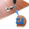 35mm Hinge Hole Opener Accuracy Locator Door Drilling Guide Drilling Jig Drill Bits for Cabinet Door Installation Hinge Jig