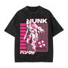 90s Residented Evils 4 Washed Tshirt Couple Street Style Cotton Tshirts Summer O Neck Leisure Tee Shirt Print Big Size Tops