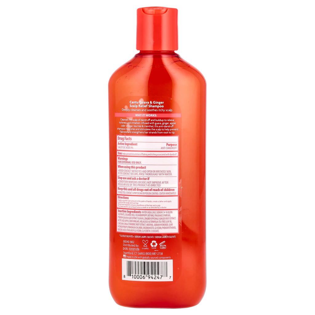 Scalp Relief Shampoo, Guava, 400Ml(13.5Fl Oz)