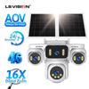 4K Quad-Lens AOV Solar Camera with 24/7 Monitoring