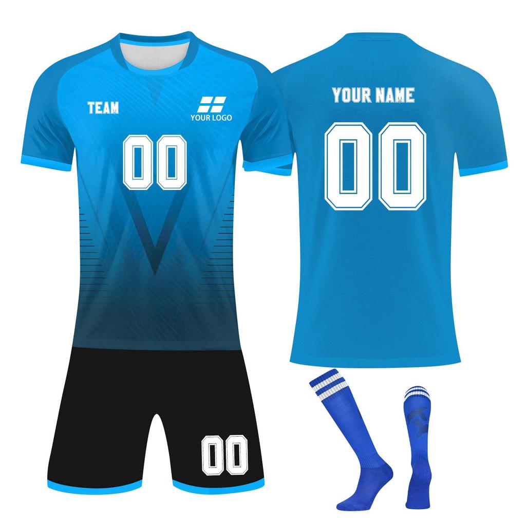 Комплект персонализированных рубашек для мужчин и девочек с именем и номером, футбольные майки на заказ для мальчиков, тренировочный костюм