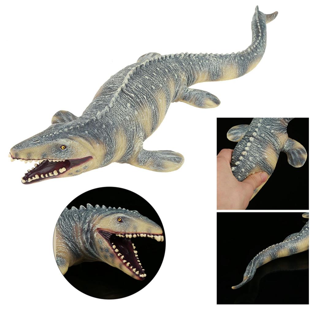 45CM Realistic Mosasaurus Dinosaur Animal Model Figure Kids Toys Christmas Gift